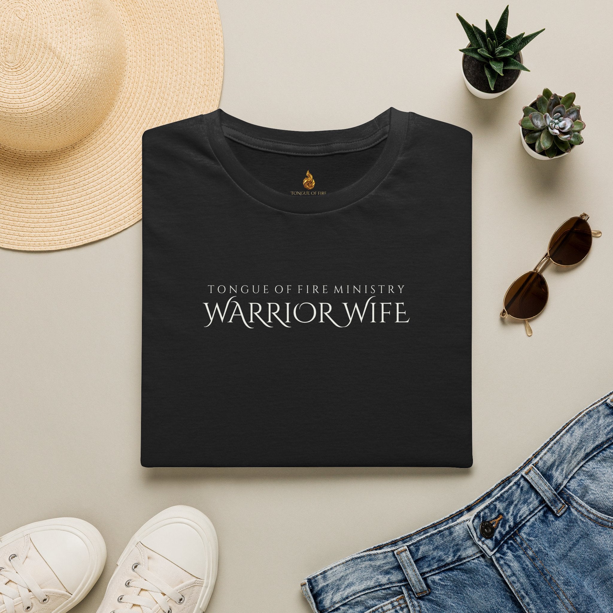 Warrior Wife (Genisis 2:18) | Tongue of Fire Ministry T-Shirt