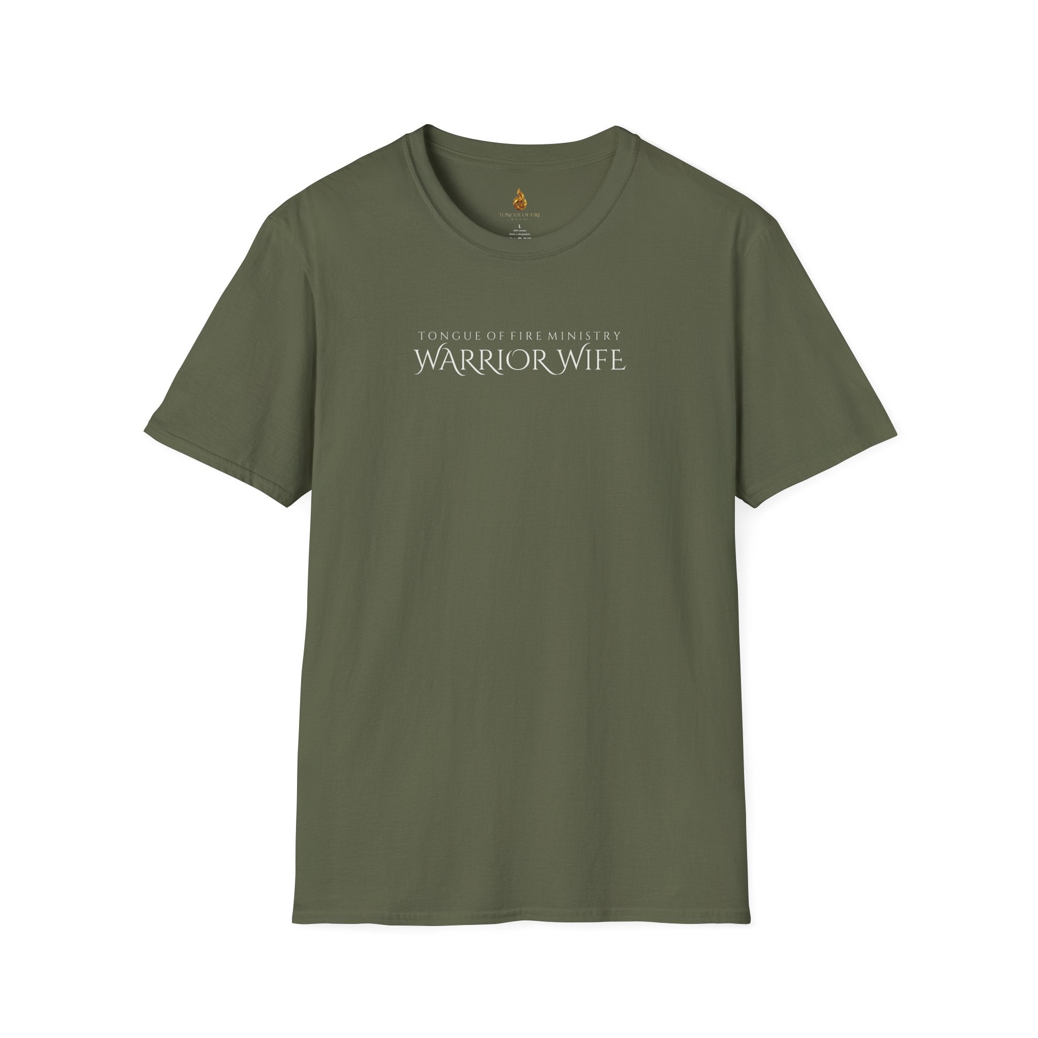 Warrior Wife (Genisis 2:18) | Tongue of Fire Ministry T-Shirt