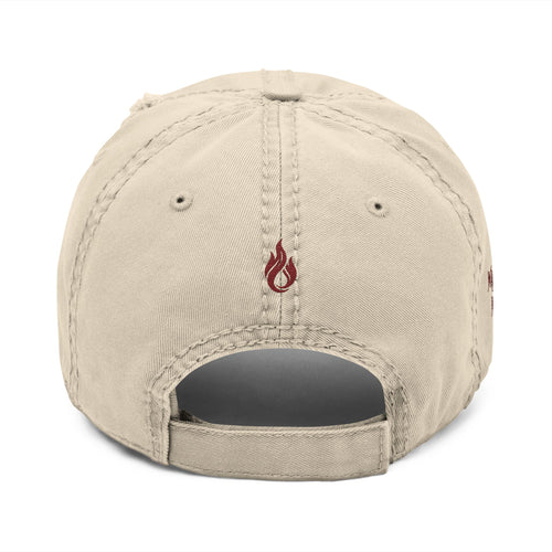 Ezer Kenegdo (Warrior Wife) | Embroidered Distressed Dad Hat
