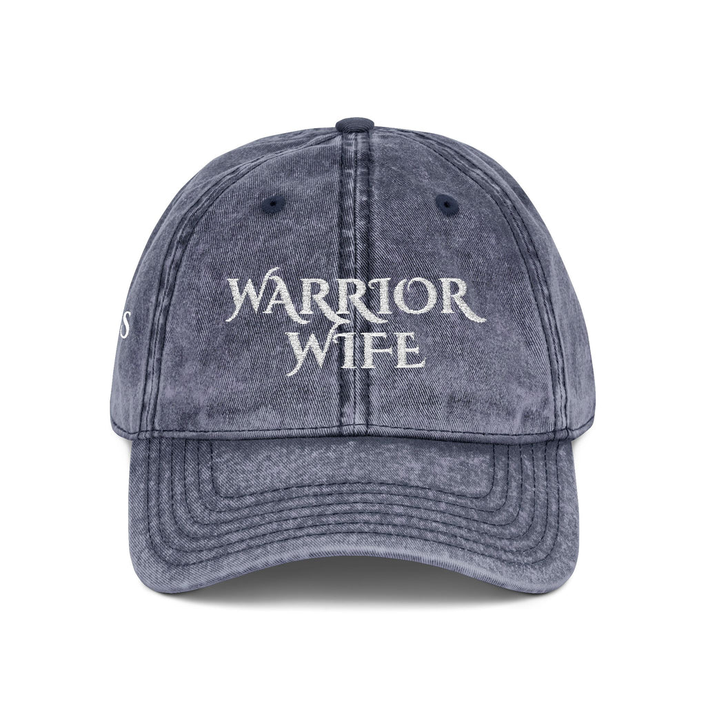 Warrior Wife | Genesis 2:18 Vintage Embroidered Cap