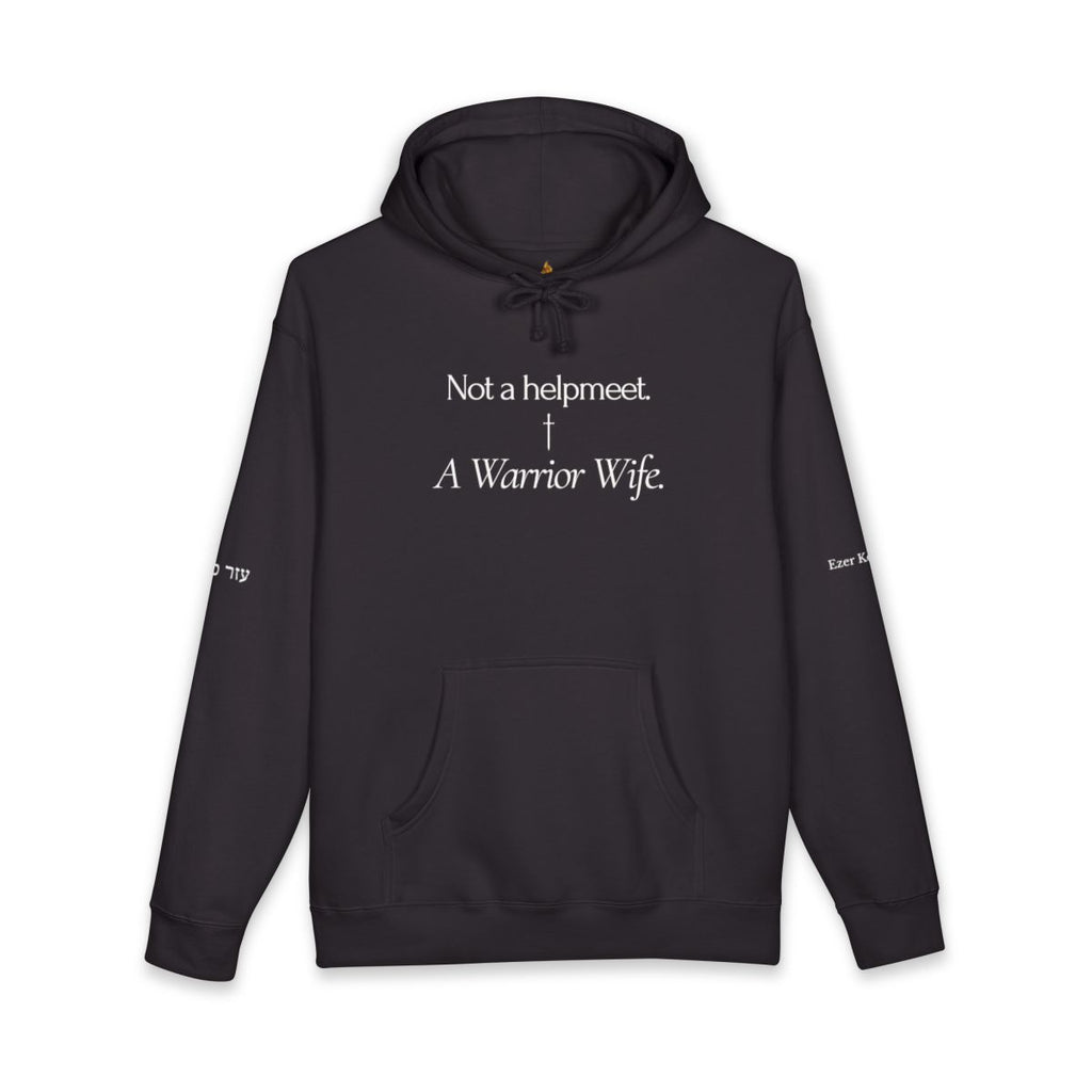 Warrior Wife Hoodie - White Font