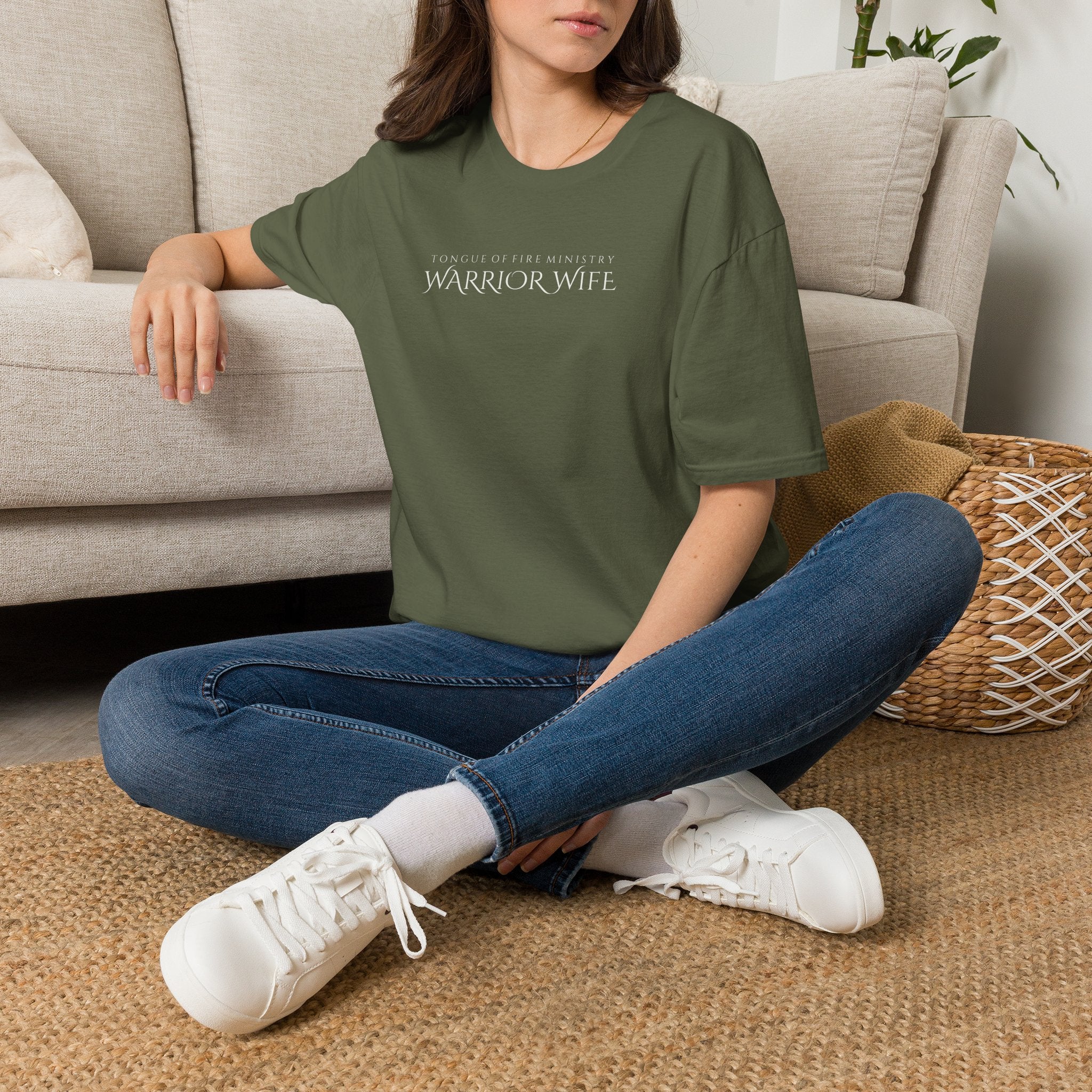 Warrior Wife (Genisis 2:18) | Tongue of Fire Ministry T-Shirt