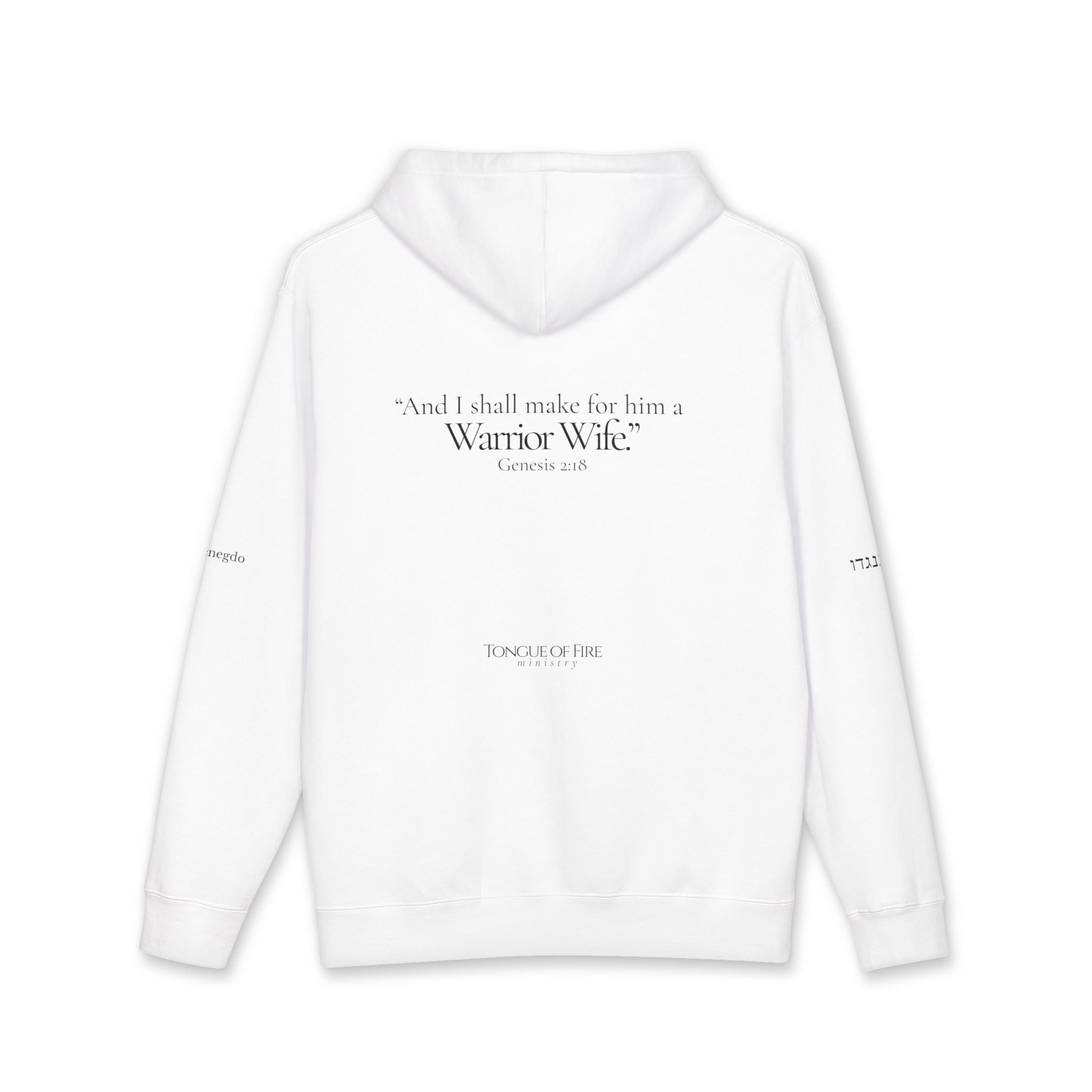 Warrior Wife Hoodie - White