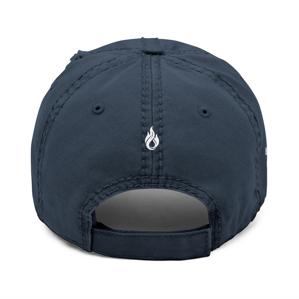 Two Spies Eyes | Numbers 14:9 - Embroidered Distressed Dad Hat