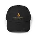 Tongue of Fire Ministry Distressed Cap — Flame Logo Hat