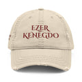 Ezer Kenegdo (Warrior Wife) | Embroidered Distressed Dad Hat
