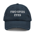 Two Spies Eyes | Numbers 14:9 - Embroidered Distressed Dad Hat
