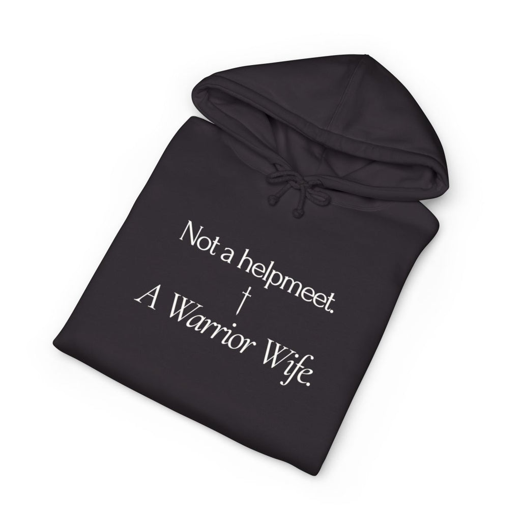 Warrior Wife Hoodie - White Font