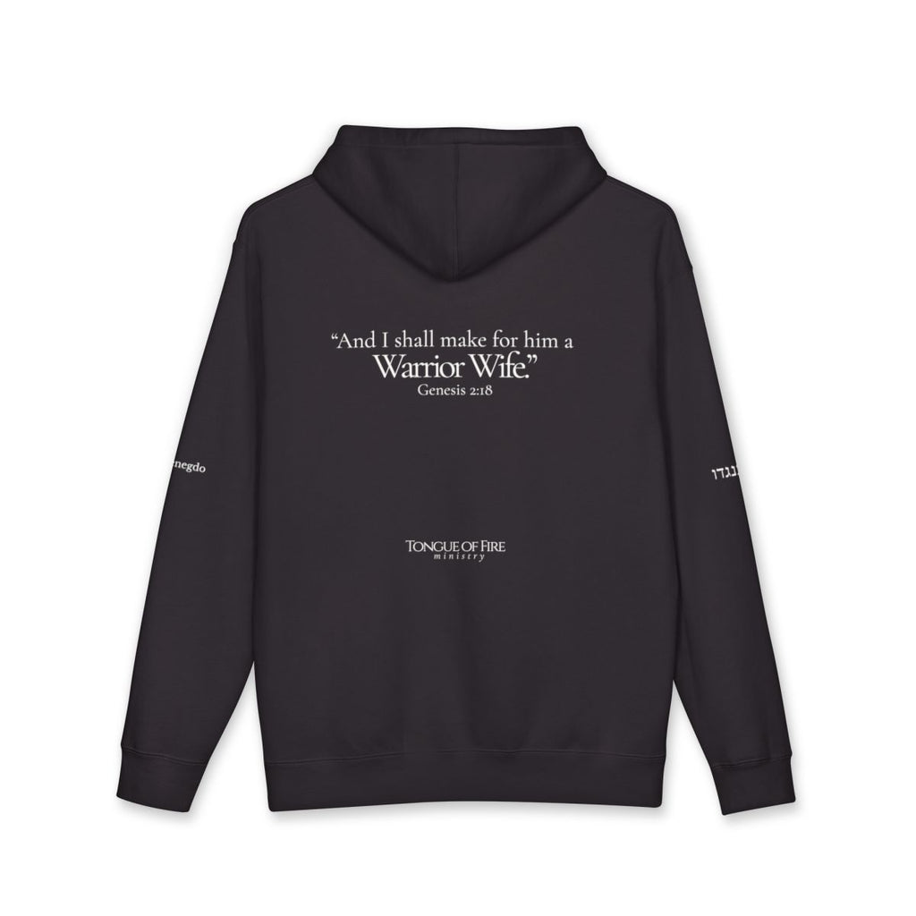 Warrior Wife Hoodie - White Font
