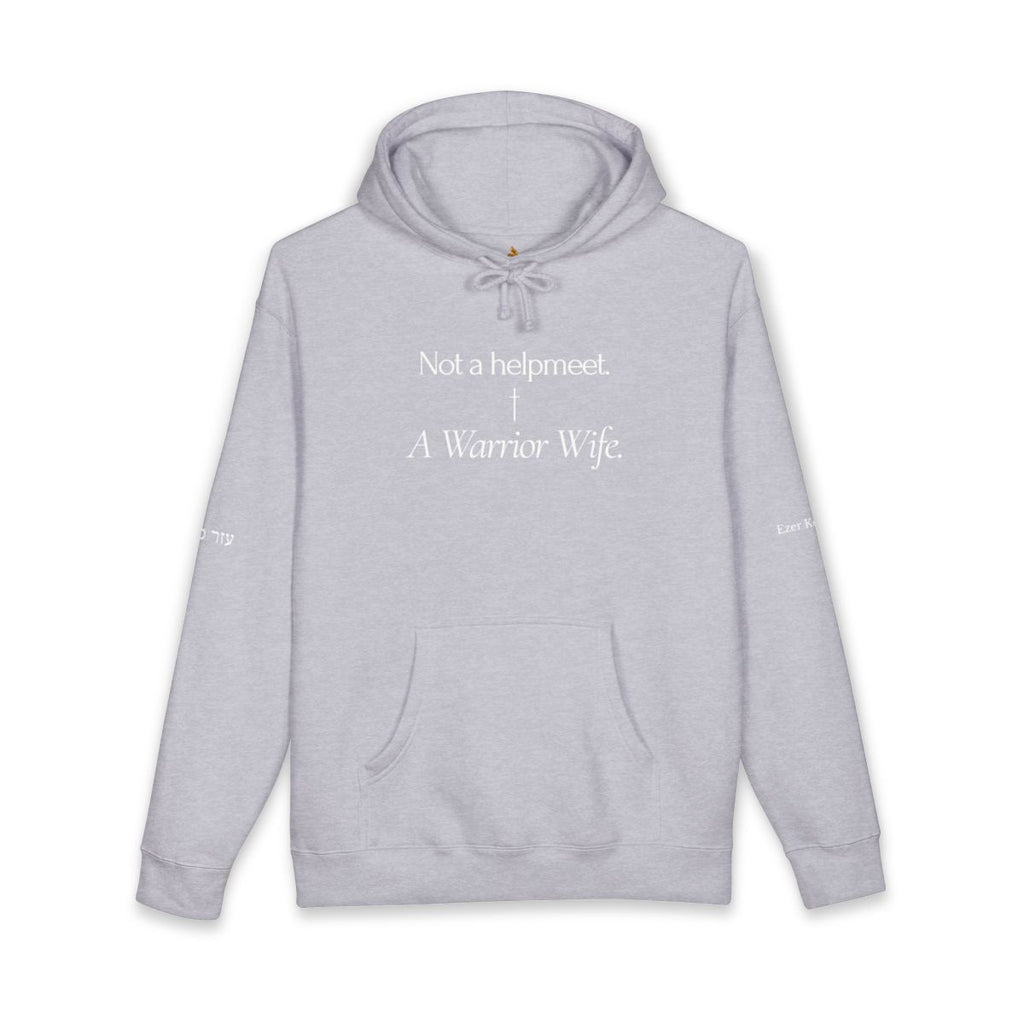Warrior Wife Hoodie - White Font